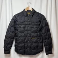 【美品】NEIGHBORHOOD ブラック シャツ ダウン ジャケット Sのサムネイル