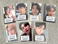 【新品未使用】BTS ユニバ特典トレカ７枚セット
