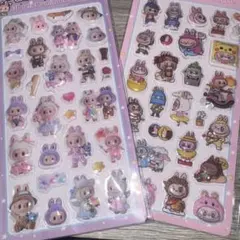 ラブブ　キャラクターシール　夜光