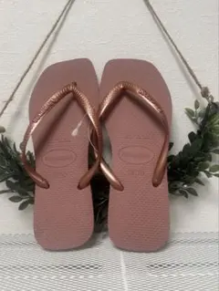 再値下げ‼️havaianasビーチサンダル ハワイアナス35-36