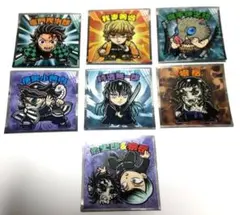 鬼滅の刃マンチョコ　無限城編　7枚セット　小芭内・無一郎・善逸・獪岳・炭治郎他