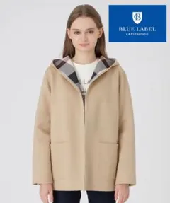 ☆美品☆ ブルーレーベルクレストブリッジ リバーシブルコーディガン 38