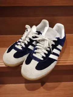 【レア】adidas Samba パープル/ホワイト スニーカー
