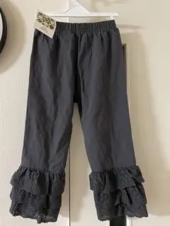 【タグ付新品】soft cheese★裾レースパンツ110cm