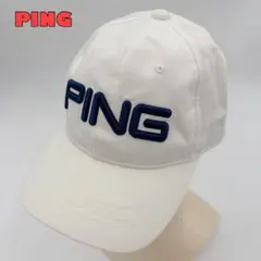 【PING】ピン　ゴルフ　キャップ　立体ロゴ刺繍　帽子　スポーツのサムネイル