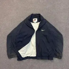 こ*た様 90s NIKE ナイロンジャケット　oldnike 短丈　銀タグ　サ