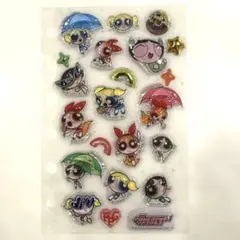 【国内正規品】パワーパフガールズ プチドロップシール ステッカー　お裾分け