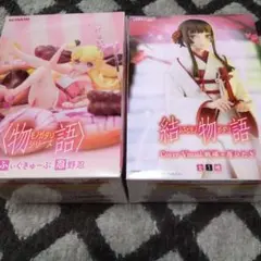 物語シリーズ　フィギュア2体セット　忍野忍　戦場ヶ原ひたぎ