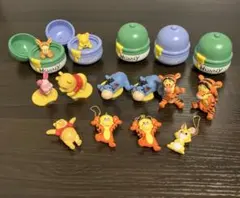 くまのプーさん ガチャガチャ 15点 ハチミツ壺 カプセル