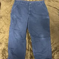 Carhartt ワークパンツ ダークブルー