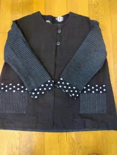 FUGA FUGA フーガフーガ パッチワーク ハイネック ロング コート 美品