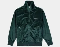 adidas ダークグリーン ベロア ジャージ