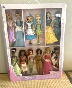 US公式商品☆ディズニープリンセスドール12体セット