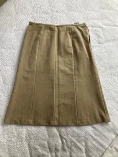 アリスバーリー　ベージュ台形スカート　11号
