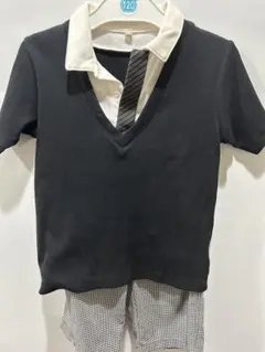 黒 Vネック サイズ120