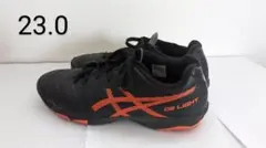ASICS DS LIGHTサッカー トレーニングシューズ ブラック/オレンジ