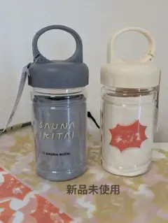 サウナイキタイ×スリーコインズ セームタオル２色セット（★巾着２個付き）のサムネイル