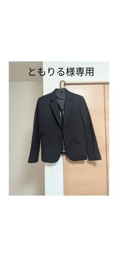 【ともりる様専用】LES MUES ブラック スーツジャケット LL