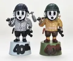 ２体セット　トリヤマロボ　鳥山明　ドラゴンボール　ミリタリー　兵隊　フィギュア