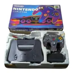 NINTENDO64 本体 元箱、メモリー拡張パック付き