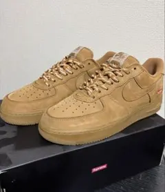 Nike Air Force 1 シュプリーム ブラウン 28.5cm