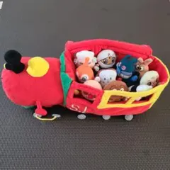 【レア】アンパンマン ぬいぐるみ 指人形10体セットSLマン