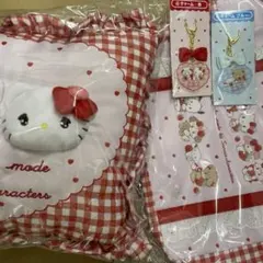 サンリオ mikko 当りくじ　ラストワン(レリーフクッション) ボストンバック