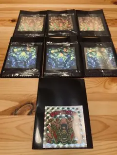 ビックリマン　ホロセレクション　聖梵インダスト6枚セット　おまけ付