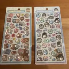 【正規品】 ボンボンドロップ シール 水族館限定 カワウソ ペンギン2枚セット