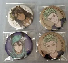 ツイステ　レオナ　マレウス　セベク　ツイステ展　ランダム缶バッチ