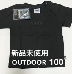 OUTDOOR PRODUCTS ブラック トップス Tシャツ 110cm