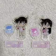 名探偵コナン　ミニアクリルスタンド　工藤新一　毛利蘭