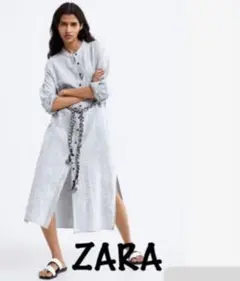 ZARA シャツ ワンピース XS