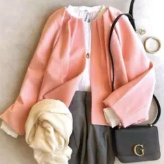 美品▲定価9.9万▲ADORE//スーパー180メルトンノーカラージャケット