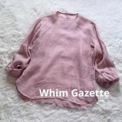 Whim Gazette（ウィム ガゼット） 「⁠クルーネックラミーブラウスのサムネイル