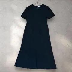 組曲　ブラックフォーマル半袖ワンピース