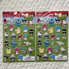 ダイソー　サンリオキャラクターズ　ペタペタシール　ステッカー　ぷくっとシール新品のサムネイル