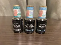 GelNail ベースコート・トップコート 3本セット