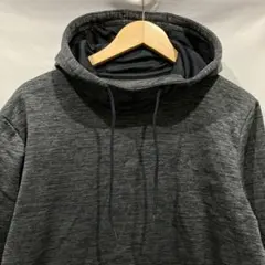 アンダーアーマー プルオーバー パーカー M グレー ワンポイント トレーニング