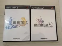 【中古】PS2版　ファイナルファンタジーＸ・Ｘ-2 ２本セット