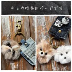 ちまっとあにまるず 羊毛フェルト うちの子オーダー マスコット ペット