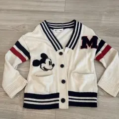 ミッキーマウス カーディガン 105cm
