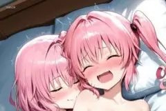 モモ × ナナ　ToLOVEる　百合　／ シークレットバスタオル　／タペストリー