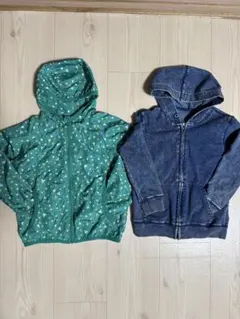 キッズ パーカー 2点セット120㎝