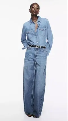 ZARA Ｚ1975 デニムシャツ