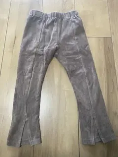 プティマイン コーデュロイパンツ　ブラウン　100