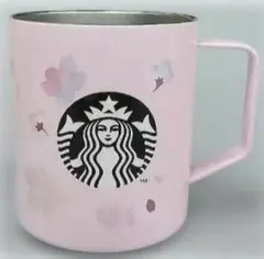 スターバックス SAKURA 2021 ステンレスマグ ピンクブレス 414ml