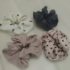 シュシュ 4個セット