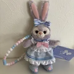 ステラ・ルー　ぬいぐるみキーチェーン　スプリング　香港ディズニー