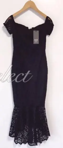 レースマーメイドドレス